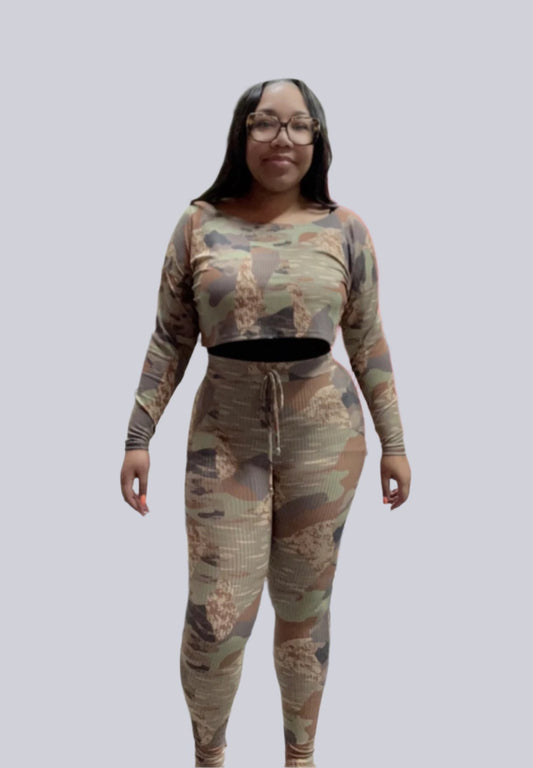 Camo Legging Set